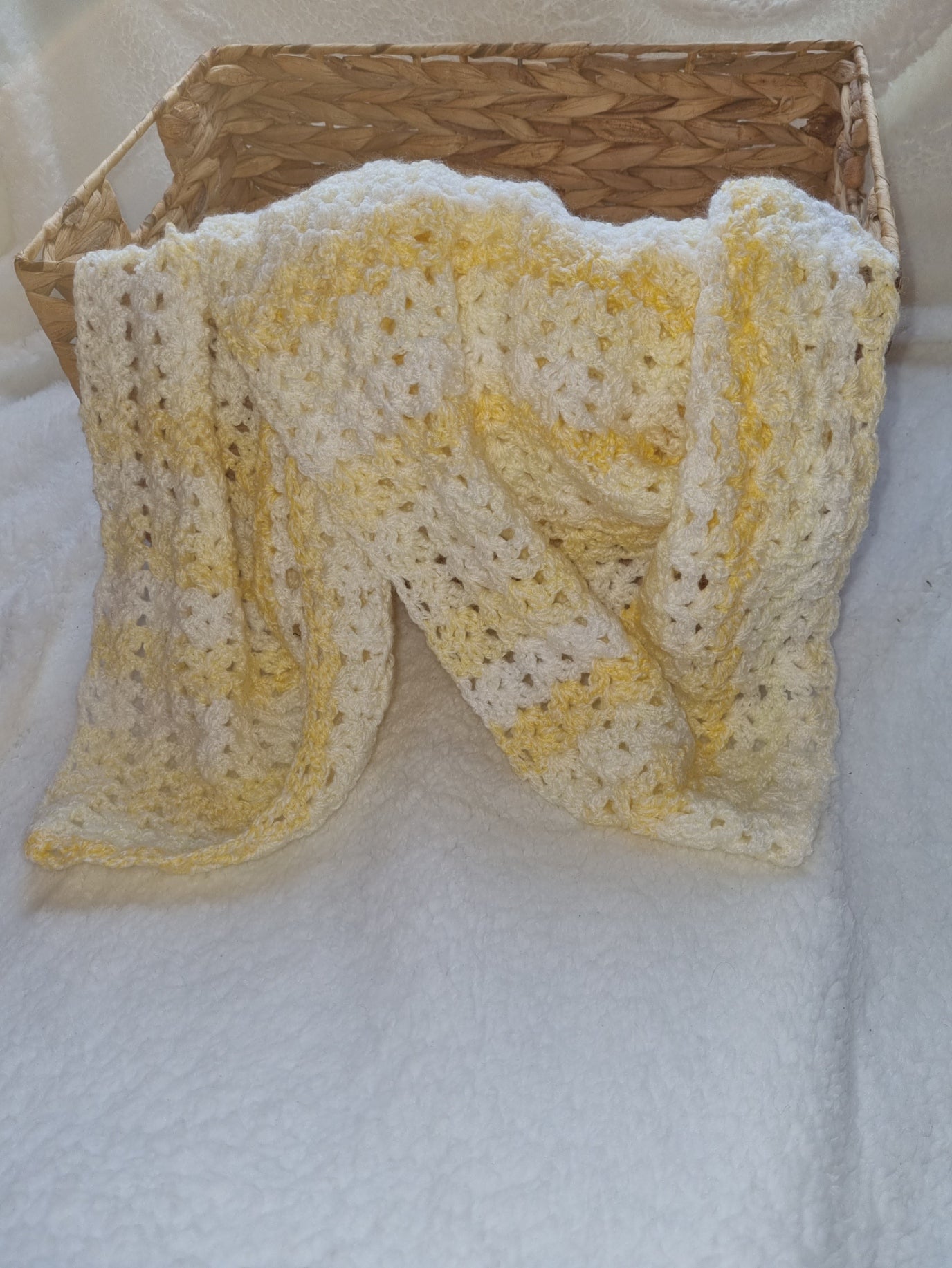 Yellow gradient blanket